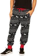 mens lumberjack joggers plaid pants men's clothing for sleep & lounge logo