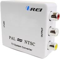 🌐 enhanced orei mx-100 compact video converter with composite connection – effortless pal/ntsc video conversion | ntsc to pal or pal to ntsc logo