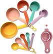 plastic measuring cups spoons set logo