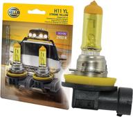 🌟 hella h11 xtreme yellow bulb (12v 55w), twin blister pack - 2 pack logo