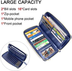 img 3 attached to 👜 Оптимизированные сумки через плечо для сотового телефона с блокировкой женских кошельков, сумок и сумок через плечо.
