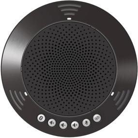 img 2 attached to Enhance Your Audio and Video 🔊 Conferencing with MeetEasy MVOICE 1000-B Bluetooth Speakerphone (Black)