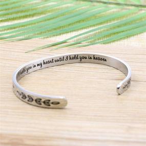 img 2 attached to Stainless Steel Motivational Mantra Bracelet: A Perfect Birthday and Graduation Gift for Women