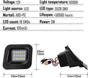 img 3 attached to WinPower License Plate Light 2003 2018