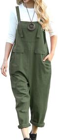 img 4 attached to 👗 YESNO Women's Clothing: Stylish C Black Tapered Overalls Rompers Jumpsuits"