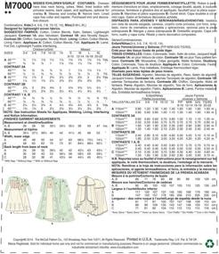 img 1 attached to 👸 Маккаллс M7000 Выкройка костюма Снежной Принцессы: Идеально подходит для женщин и девочек, размеры 3-14.