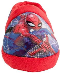 img 3 attached to 🕷️ Fun and Comfy Favorite Characters Boy's Spiderman Low Slipper SPF260 (Toddler/Little Kid)