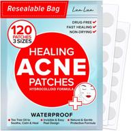 🌿 acne pimple patches (120 count) – invisible hydrocolloid bandages with tea tree oil, absorbing patches for acne spot treatment, blemish & zit stickers - 3 sizes available logo