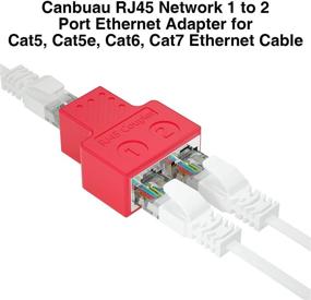 img 2 attached to Ethernet Splitter Canbuau Internet Connector