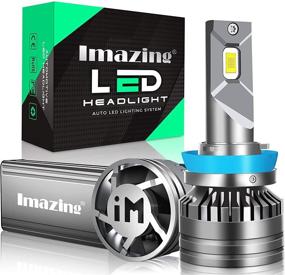 img 4 attached to 💡 Imazing H11 LED Лампы для фар - Супер Яркий 80W 12000 Люмен Комплект Конверсии