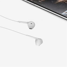 img 3 attached to 🎧 Premium Earphones Headphone: Enhanced Bass, Noise Isolation, Tangle-Free, In-Ear Headphones with Remote & Microphone for iOS and Android, Laptops, Gaming