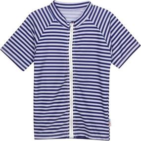 img 1 attached to 👕 Boys' SwimZip Short Sleeve Zipper Clothing and Swimwear