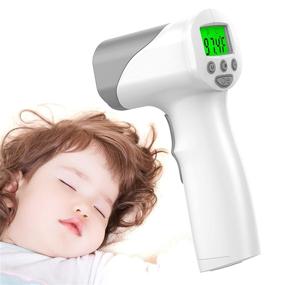 img 3 attached to Authorized FAMIDOC Non-Contact Forehead Thermometer - Digital Infrared Baby Thermometer for Medical and Clinical Use, with Instant Readings and Fever Alarm Function - Ideal for Baby, Infant, Toddler