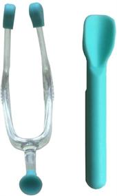 img 4 attached to 🎁 Convenient Soft Contact Lens Remover and Insertion Tool Set with Contact Tweezers and Silicone Scoop - Perfect Gift for New Users with Long Nails (Green)