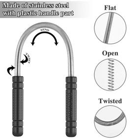 img 2 attached to Удаление волос на лице пружиной - портативная катушка для эпиляции для женщин - брови, лицо, подбородок, щеки, усы, верхняя губа - инструмент для механического удаления волосков.