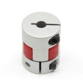 img 2 attached to 🔌 Befenybay 2PCS 5mm to 8mm Aluminium Plum Flexible Shaft Coupling D20 L25 Connector - Ideal for 3D Printers, CNC Machines, Servo Stepped Motors