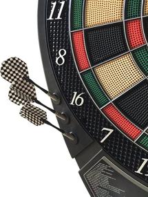 img 1 attached to 🎯 Black/Multi Hathaway Magnum Electronic Soft Tip Dartboard