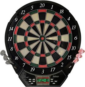 img 4 attached to 🎯 Black/Multi Hathaway Magnum Electronic Soft Tip Dartboard