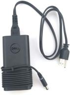 dell slim power adapter - 90w output power - efficient 19.5v dc voltage - works with 110v ac, 220v ac - high quality 4.62a output current - model: 332-1833 logo