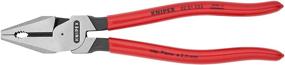 img 2 attached to KNIPEX High Leverage Combination Pliers 9-inch - Advanced Tools for Enhanced Performance and Precision