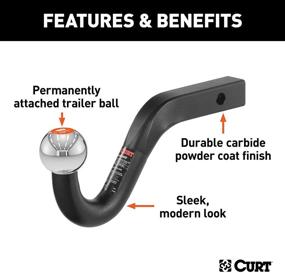 img 2 attached to CURT 45582 Trailer 2 Inch Receiver