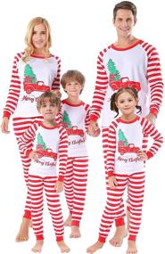 img 4 attached to Snowman-themed Matching Christmas Pajamas: Stylish Sleepwear for Men