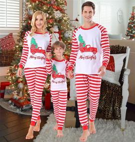 img 2 attached to Snowman-themed Matching Christmas Pajamas: Stylish Sleepwear for Men