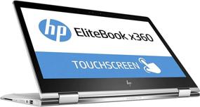 img 2 attached to 💻 Обновленный ноутбук-трансформер HP EliteBook x360 1030 G2 с 2-в-1 функциональностью - процессор Intel i5 7-го поколения, 8 ГБ ОЗУ, 512 ГБ SSD, 13,3-дюймовый Full HD (1920x1080) сенсорный экран, ОС Win10 Pro с Thunderbolt.