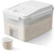 🍚 tbmax large airtight rice storage container with wheels, measuring cup included - ideal for bulk food storage logo