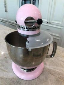 img 3 attached to 🥣 DR. ORGANIZER Нержавеющая 3-в-1 Крышка от брызг для миски Kitchen Aid 4.5 - Защита от беспорядка, Запатентованная, Герметичное закрытие, 1 кварт (Прозрачная)