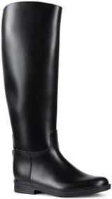 img 3 attached to 👢 HORZE Rubber Soled Chester Tall Dress Boots