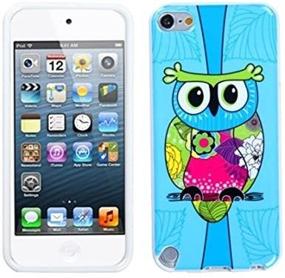 img 1 attached to 🦉 Optimized Tropical Blue Owl iPod Touch 5 Protective Case by MYBAT