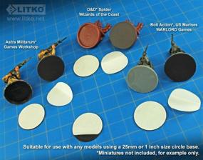 img 2 attached to 🔘 LITKO Circular Adhesive Backing with Enhanced Flexibility