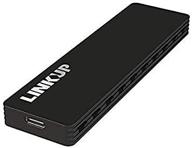 💻 linkup - nvme enclosure m.2 ssd to usb c 10gbps adapter, aluminum case usb 3.1 gen 2 (10 gbps) to pcie gen3 x2 bridge chip, windows & mac compatible for samsung 960/970 evo/pro wd black intel logo