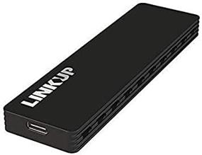 img 2 attached to 💻 LINKUP - NVMe Enclosure M.2 SSD to USB C 10Gbps Adapter, Aluminum Case USB 3.1 Gen 2 (10 Gbps) to PCIe Gen3 x2 Bridge Chip, Windows & Mac Compatible for Samsung 960/970 EVO/PRO WD Black Intel