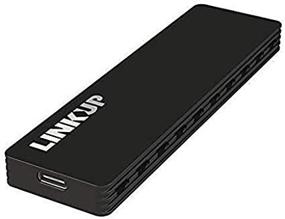 img 1 attached to 💻 LINKUP - NVMe Enclosure M.2 SSD to USB C 10Gbps Adapter, Aluminum Case USB 3.1 Gen 2 (10 Gbps) to PCIe Gen3 x2 Bridge Chip, Windows & Mac Compatible for Samsung 960/970 EVO/PRO WD Black Intel