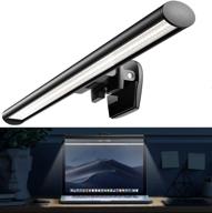 🖥️ monitor light bar for computer, laptop e-reading led task lamp with clip, adjustable brightness and color for screen, eye health care, no screen glare, ideal for designers, software programmers logo