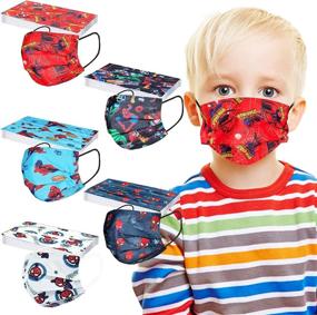 img 3 attached to Одноразовая детская маска для лица, защищающая и обеспечивающая дыхание