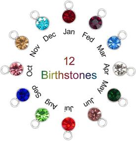 img 2 attached to Glimkis Grandmother Granddaughter Cremation Birthstones