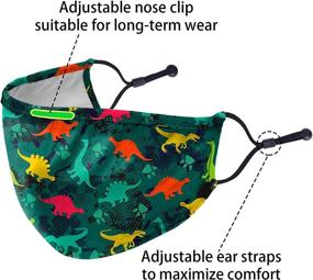 img 1 attached to 🌬️ Spiritlele Breathable Protection Bandanas - Adjustable Fit for Optimal Comfort
