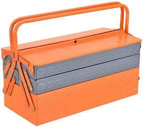 img 4 attached to Консольный портативный шкаф EZPHIX с 5 лотками, оранжевый