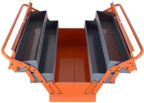 img 2 attached to Консольный портативный шкаф EZPHIX с 5 лотками, оранжевый