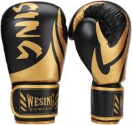 wesing boxing gloves training sparring logo