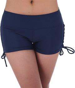 img 4 attached to UNOW Womens Adjustable Waistband Tankinis