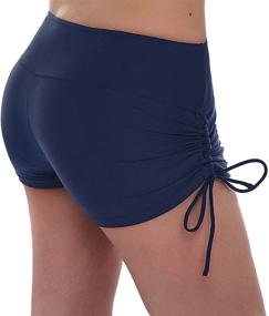 img 3 attached to UNOW Womens Adjustable Waistband Tankinis