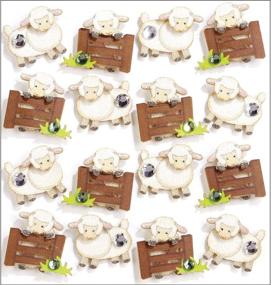 img 1 attached to 🐑 Unique Jolee's Boutique Repeats Dimensional Stickers: Charming Sheep Designs