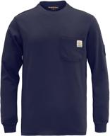 🔥 bocomal nfpa2112 resistant shirts: flame retardant men's clothing and shirts logo