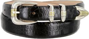 img 3 attached to Genuine Italian Leather Designer Alligator Men's Accessories: A Classy Collection of Exquisite Elegance