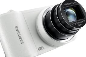 img 2 attached to 📸 Samsung WB800F 16.3MP CMOS Smart WiFi Цифровая камера с 21-кратным оптическим зумом, 3,0-дюймовым сенсорным ЖК-дисплеем и видео высокой четкости 1080p (белый): Лучшие функции и прекращено производителем.