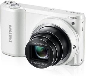 img 4 attached to 📸 Samsung WB800F 16.3MP CMOS Smart WiFi Цифровая камера с 21-кратным оптическим зумом, 3,0-дюймовым сенсорным ЖК-дисплеем и видео высокой четкости 1080p (белый): Лучшие функции и прекращено производителем.